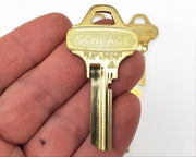 5x Schlage Everest 35-007 C234 Key Blanks Nickel Silver 5 Pin NOS 1