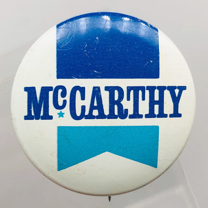 McCarthy Button Pin 1.31" Vintage Political Campaign US Senator Eugene E. Horn 4