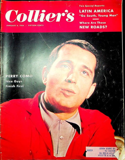 Collier's Magazine January 6 1956 Perry Como Adolf Hitler Still Alive Rumor 1