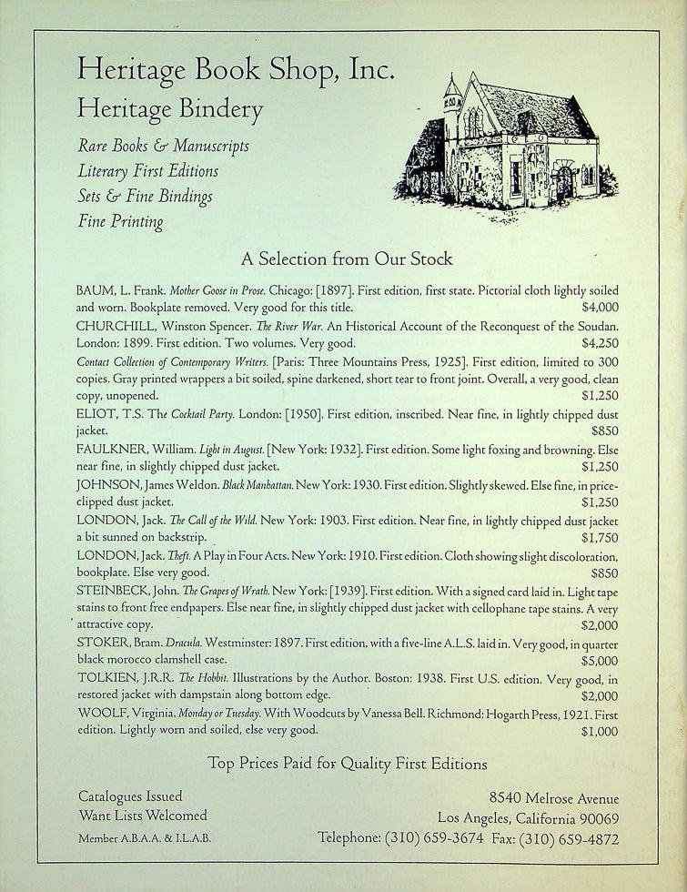 Firsts Magazine September 1993 Vol 3 No 9 Collecting Peter Matthiessen 3