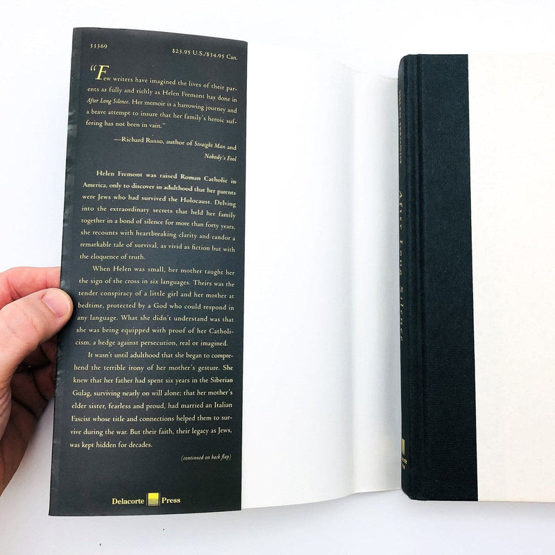 After Long Silence Hardcover Helen Fremont 1999 Children of WW2 Jewish Survivors 6