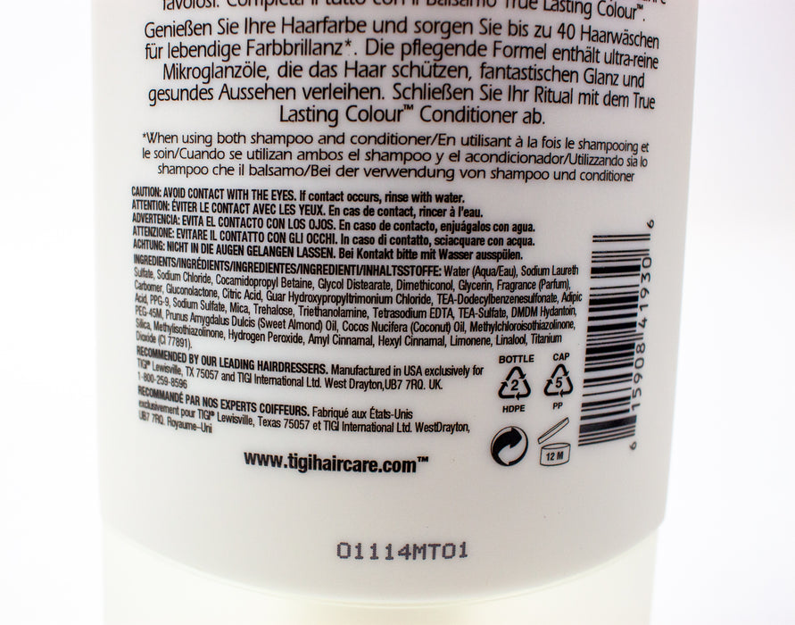 Tigi: S Factor True Lasting Colour Shampoo - 6.75 Ounce, Lot of 2 | NEW