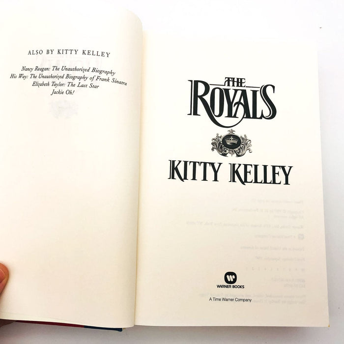 The Royals Hardcover Kitty Kelley 1997 Queen Elizabeth Princess Diana Windsor 7