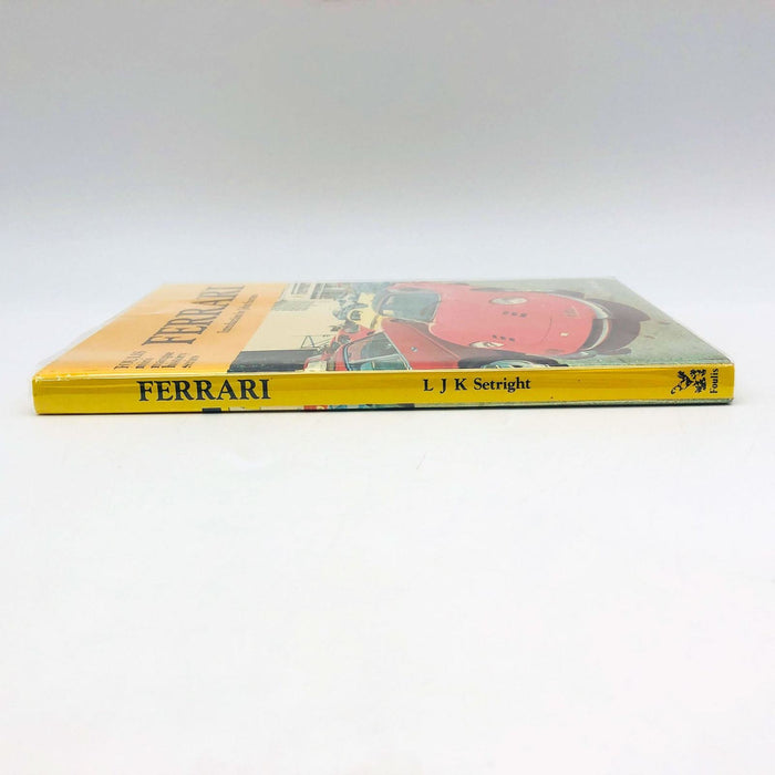 Ferrari L J K Setright 1975 1st Hardcover Edition England Sports Car Automobiles 3