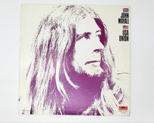 John Mayall U.S.A. Union LP Record Polydor 1970 24-4022 1