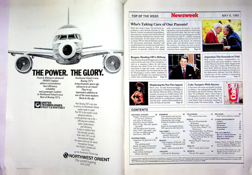 Newsweek Magazine May 6 1985 Coca Cola Tampers Formula Women Bodybuilders Sport 2