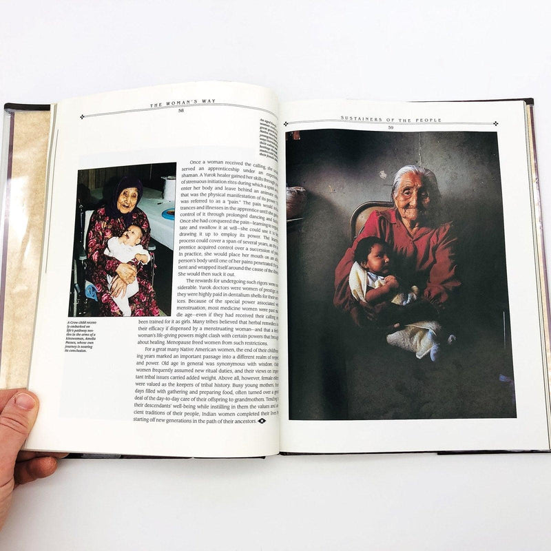 The Womans Way Hardcover Time Life Books 1995 N America Indian Women Ex Library 10