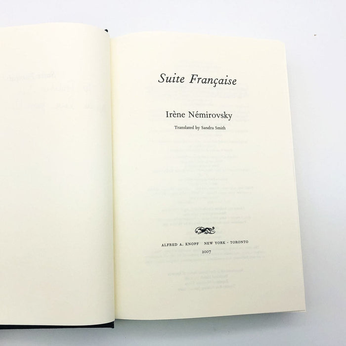 Suite Francaise Hardcover Irene Nemirovsky 2007 Holocaust Germany Survival 8