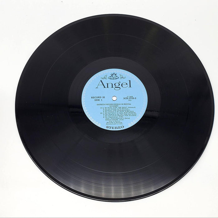 Dietrich Fischer-Dieskau Portrait Of The Artist Triple LP Record Angel Records 7