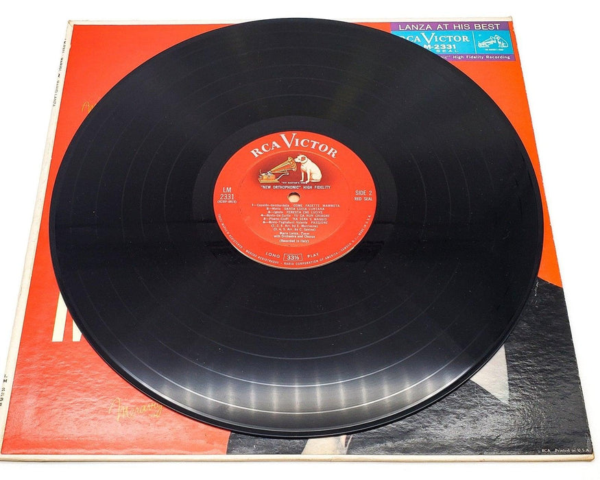 Mario Lanza Mario! 33 RPM LP Record RCA Victor Red Seal 1959 LM-2331 6