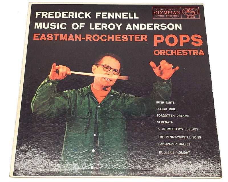 Frederick Fennell Music Of Leroy Anderson 33 RPM LP Record Mercury 1957 MG 50130 1