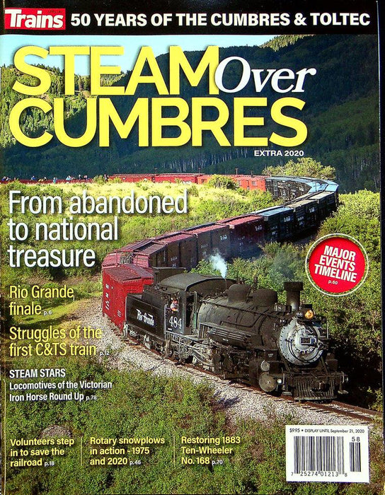 Trains Railroading Magazine September 2020 No 29 Abandoned To National Treasure