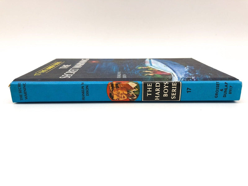 Hardy Boys The Secret Warning No 17 Franklin W. Dixon 1966 Grosset & Dunlap 3
