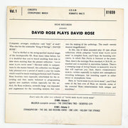 David Rose Plays David Rose Vol 1 Record 45 RPM EP X1659 MGM 2