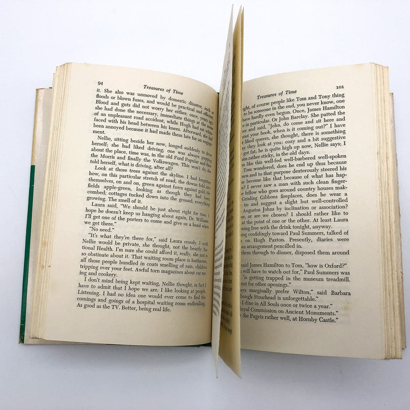 Treasures Of Time Hardcover Penelope Lively 1980 Archaeologist Death 1st Edition 9