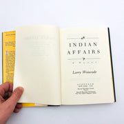 Indian Affairs Hardcover Larry Woiwode 1992 8