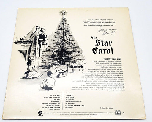 The Star Carol Tennessee Ernie Ford Sings His Christmas Favorites 33 LP Record 2