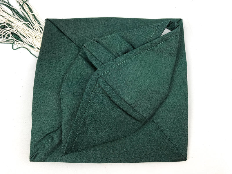 Vintage Graduation Cap Tassel Green ER Moore College Cleveland State University