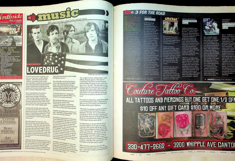 Buzzbin Magazine January 2011 Issue 401 Trailer Park Boys Julian Canadian TV 3