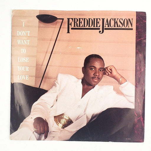 Freddie Jackson I Don't Want To Lose Your Love Record 45 RPM Single Capitol 1986 1