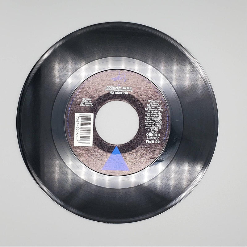 Steve Winwood Holding On Single Record Virgin 1988 7-99261 4