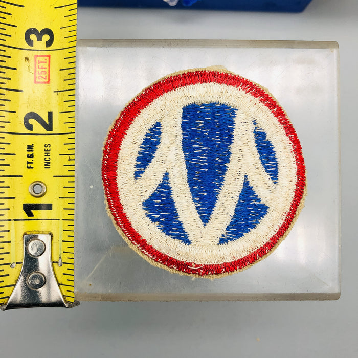 WW2 US 89th Infantry Division Patch Rolling W European Embroidered No Glow Cut 4