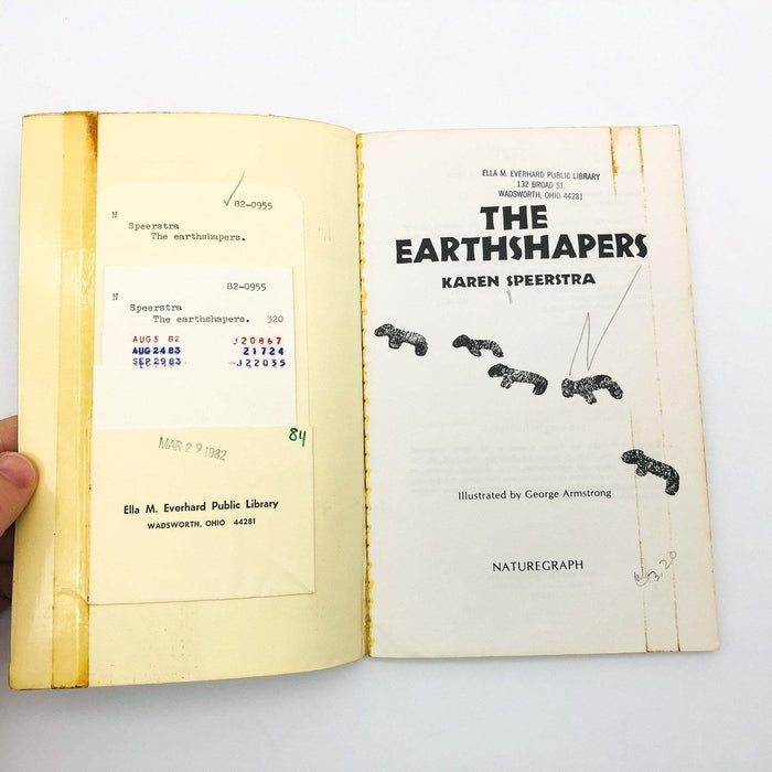 The Earthshapers Paperback Karen Speerstra 1980 Life American Indians Ex Library 6