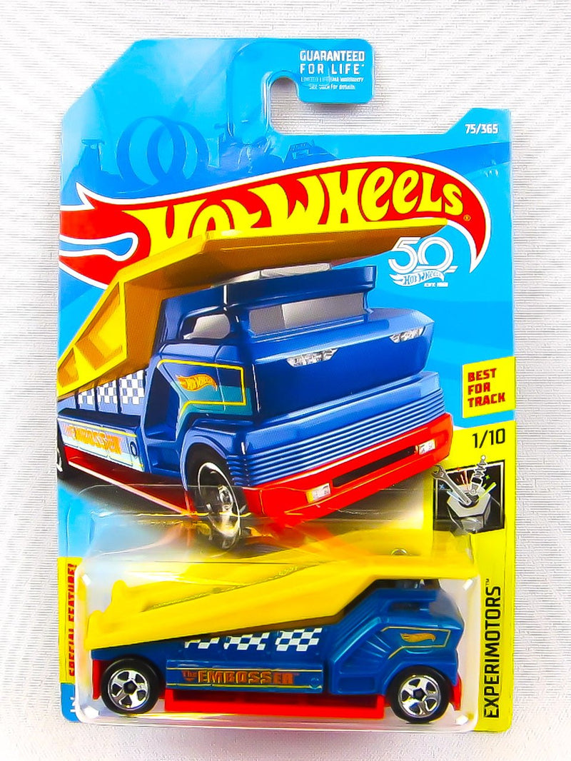 Hot Wheels Experimotors Tooligan Airuption & The Embosser Qty 4 NEW Diecast Cars 9