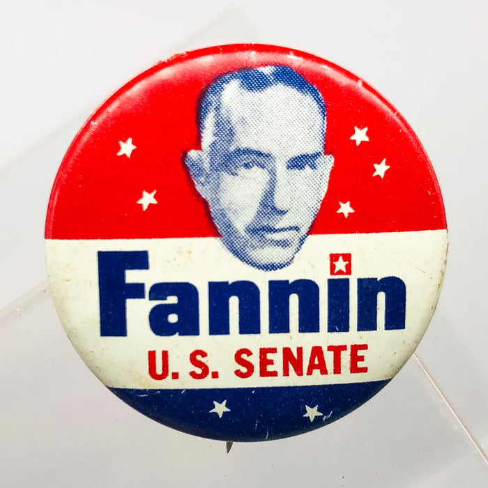 Fannin U.S. Senate Button Pin 1" Political Campaign Paul Arizona Republican 2