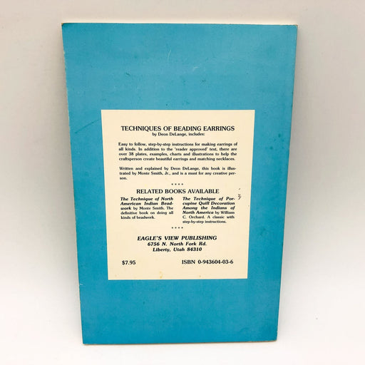 The Techniques Of Beading Earrings Paperback Deon Delange 1983 Crafting Graphs 2