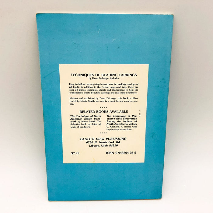 The Techniques Of Beading Earrings Paperback Deon Delange 1983 Crafting Graphs 2