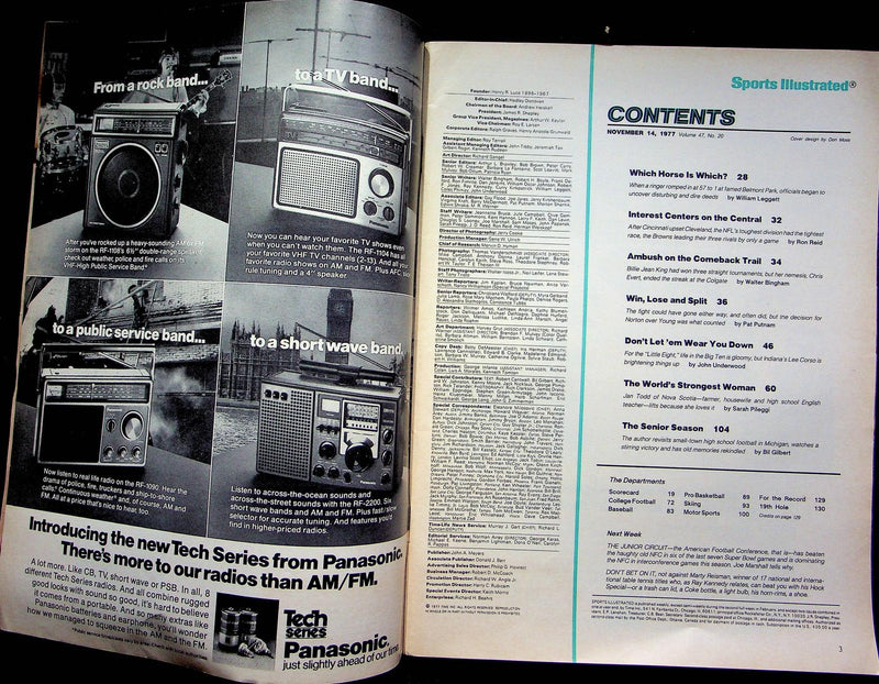Sports Illustrated Magazine Dec 14 1977 Belmonts Bizarre Swindle Horse Racing 2