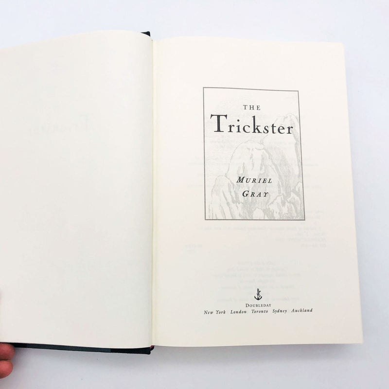 Muriel Gray Book The Trickster Hardcover 1995 1st Edit Horror Canada Ski Resort 7