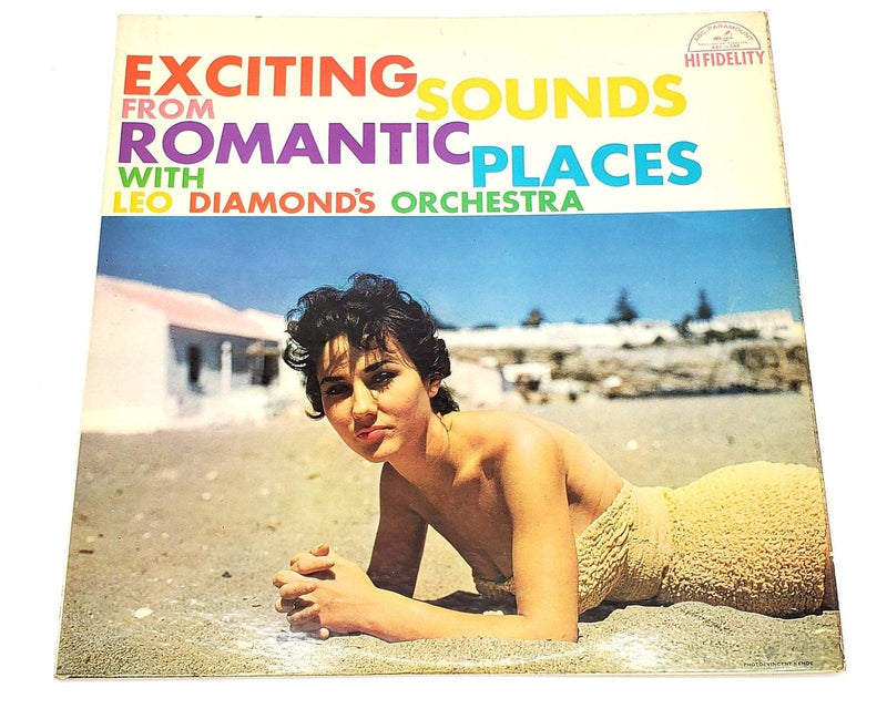 Leo Diamond Exciting Sounds From Romantic Places 33 RPM LP Record ABC-Paramount 1