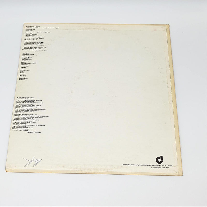 James Taylor 1967 LP Record Euphoria 1971 EST-2 All Disc Pressing 66 2