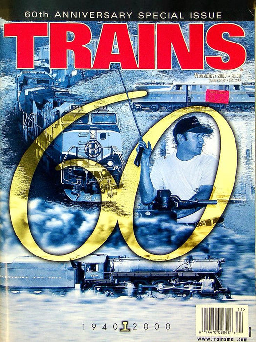 Trains Railroading Magazine November 2000 Vol 60 No 11 Built For Speed