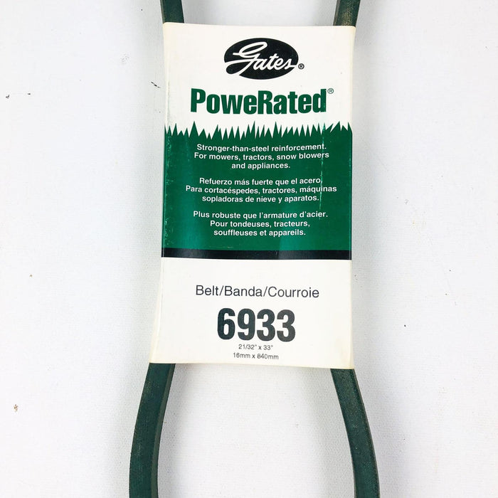 Gates Powerated 6933 21/32 x 33 Lawn Mower V Belt New Old Stock NOS