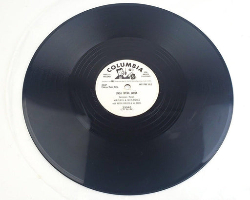 Marais & Miranda Unga Wena Wena 78 RPM Single Record Columbia 1953 Promo 39940 2