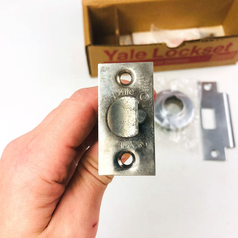 Yale Classroom Utility Lockset BR 5308 380AN 26D Satin Chrome New Old Stock NOS 10