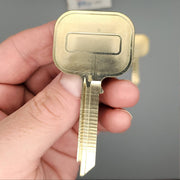 5x Yale HN411 SMK Key Blanks SMK Keyway Nickel Silver 6 Pin Large Bow NOS 2