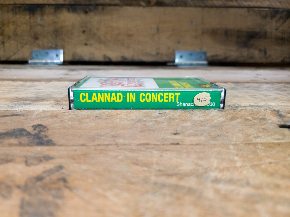 Clannad In Concert Self Titled Cassette Irish Folk Band Shanachie 1987 CELTIC 3