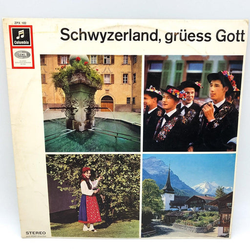 Schwyzerland, Gruess Gott Record 33 RPM LP ZPX 102 Columbia 1
