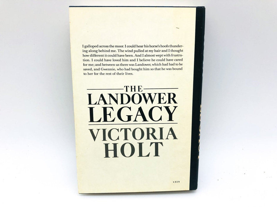 The Landower Legacy Hardcover Victoria Holt 1984 Historical Romantic Suspense 2