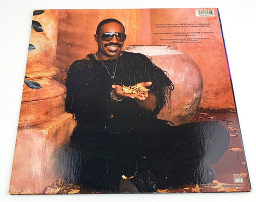 Stevie Wonder In Square Circle 33 RPM LP Record Tamla 1985 Embossed Gatefold 2