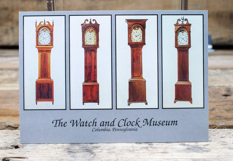 Vintage Time Postcards The Watch and Clock Museum Lot Of 5 Columbia PA
