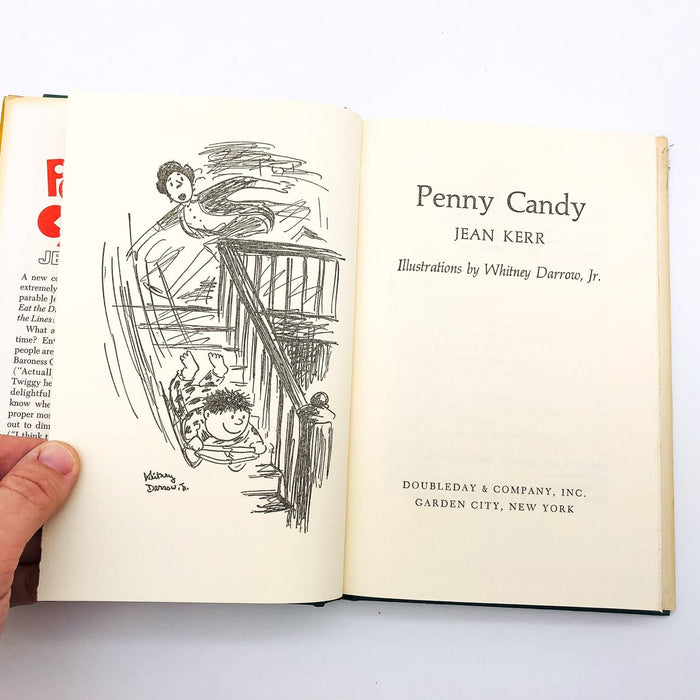 Penny Candy Hardcover Jean Kerr 1970 Book Club Ed Short Humor Stories Dinner 7