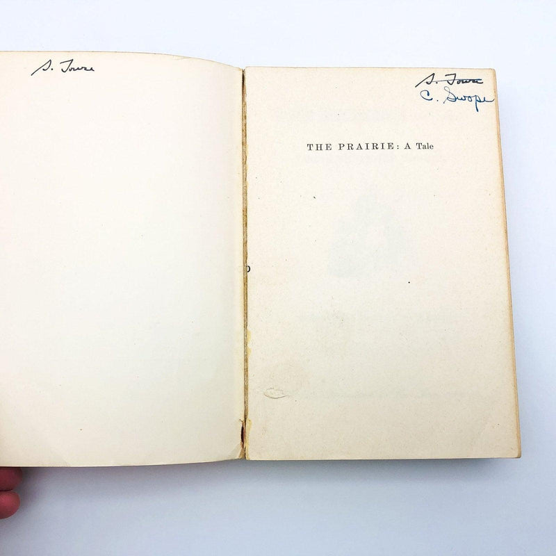 The Prairie Paperback James Fenimore Cooper 1956 American Wilderness Spy 6