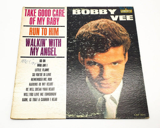 Bobby Vee Take Good Care Of My Baby 33 RPM LP Record Liberty 1961 LRP 3211 1