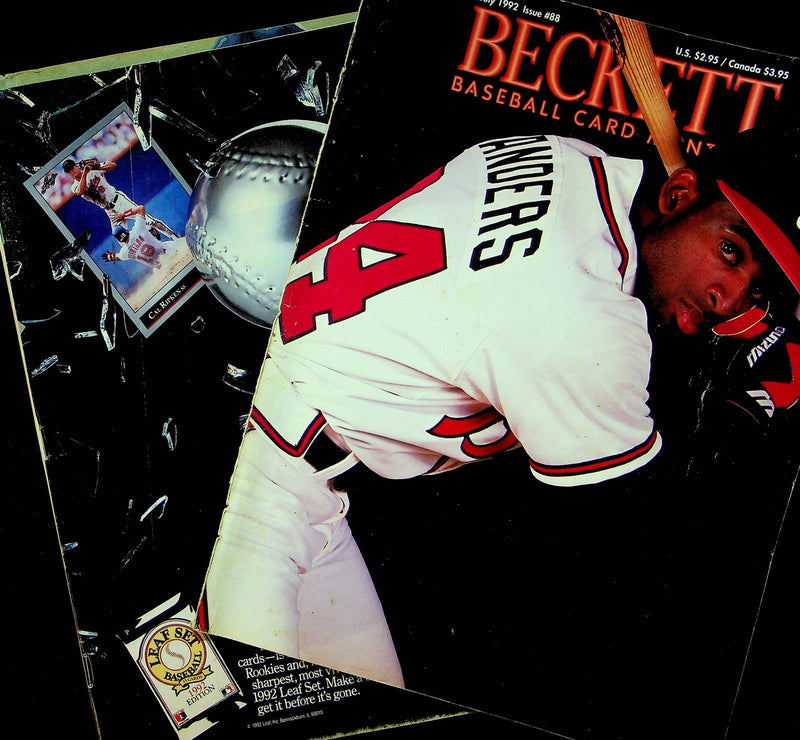 Beckett Baseball Magazine July 1992 # 88 Deion Sanders Tony Perez Pete Rose