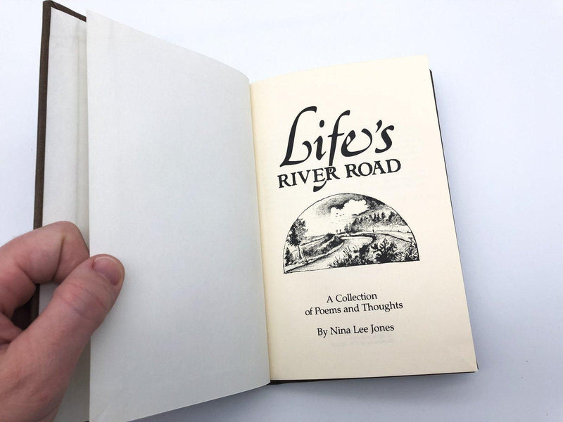 Life's River Road Nina Lee Jones 1993 Self Published Christian Poems Thoughts 4